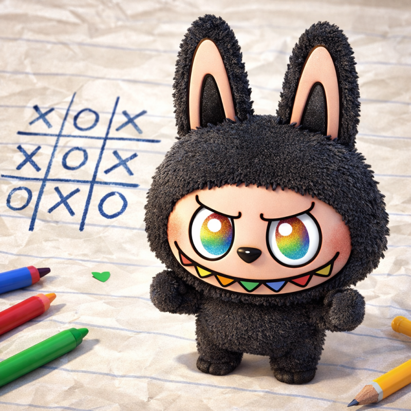 Labubu Tic Tac Toe