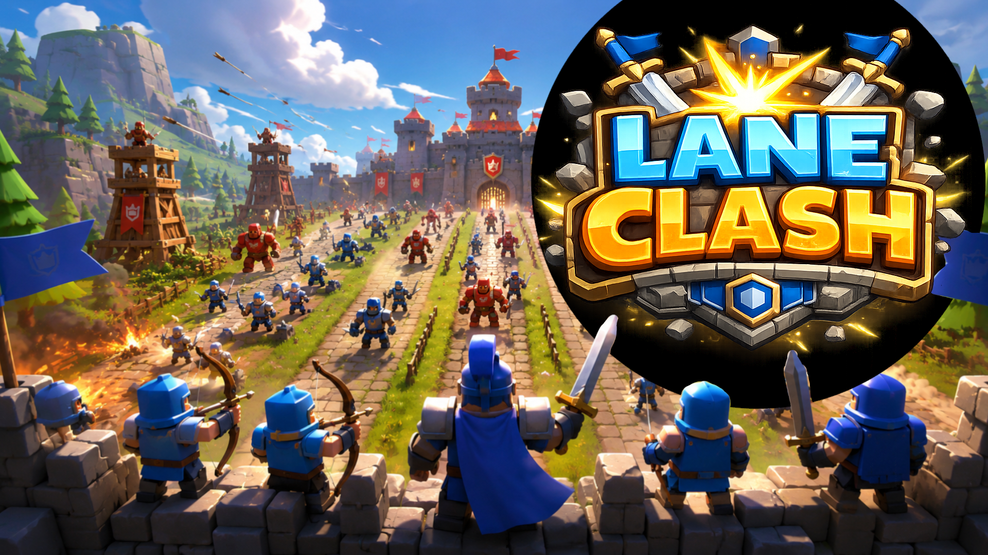Okładka Lane Clash