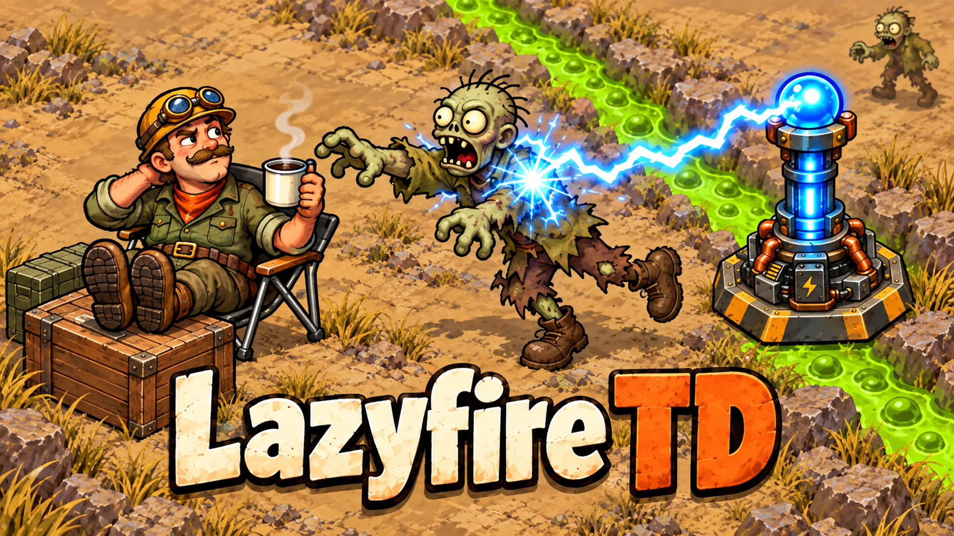 Lazyfire TD cover art
