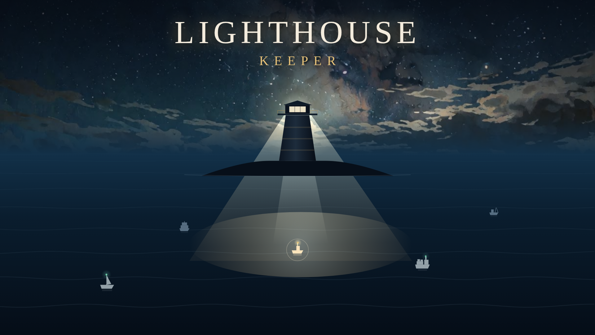 Arte da capa de Lighthouse Keeper