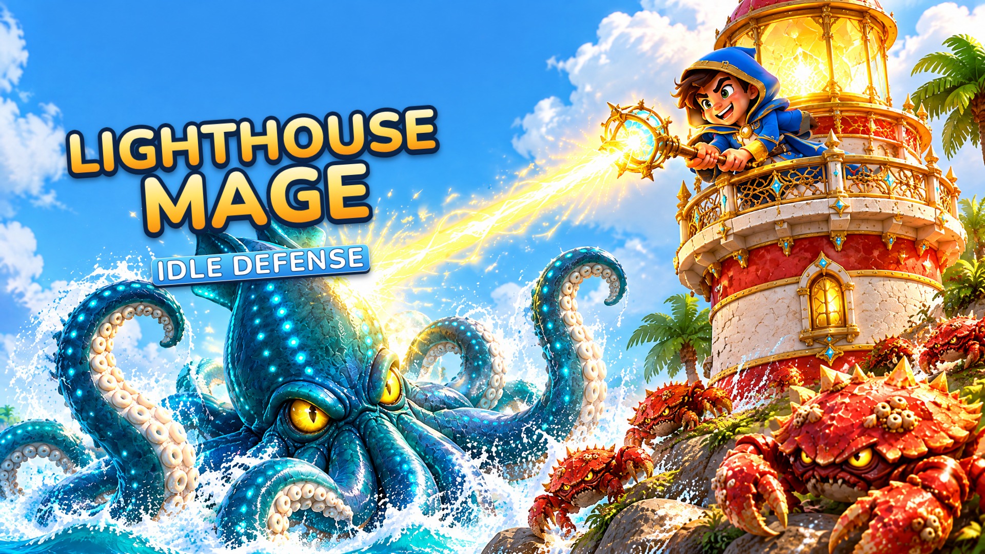 Gambar sampul Lighthouse Mage: Idle Defense