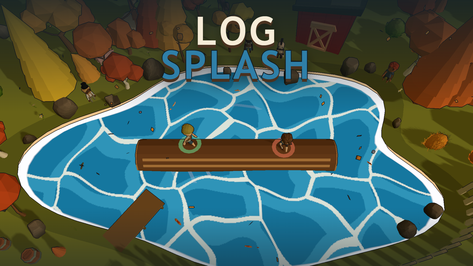 Arte da capa de Log Splash