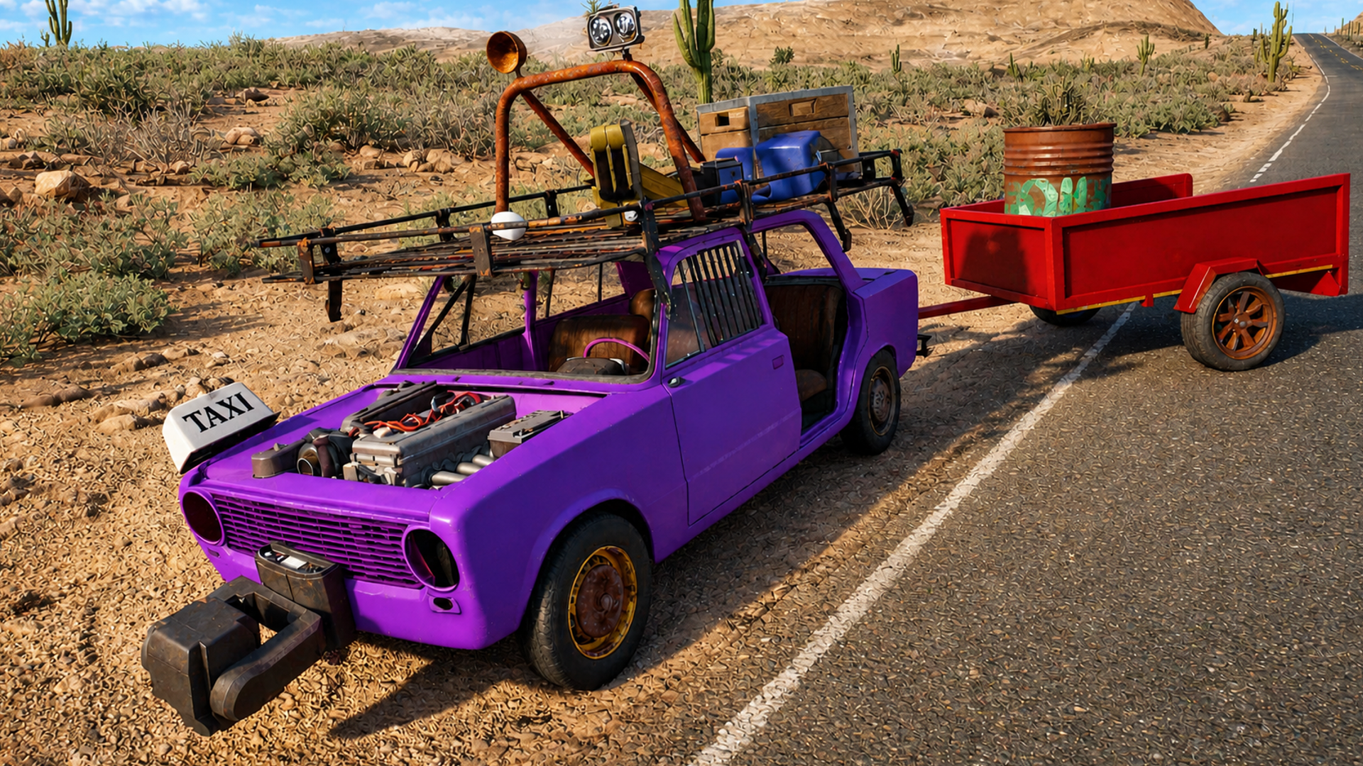 Long Drive to Horizons Sim Coverbild