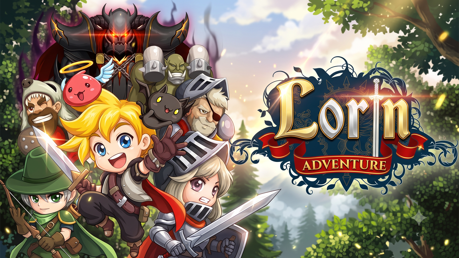 Arte da capa de Lorin Adventure