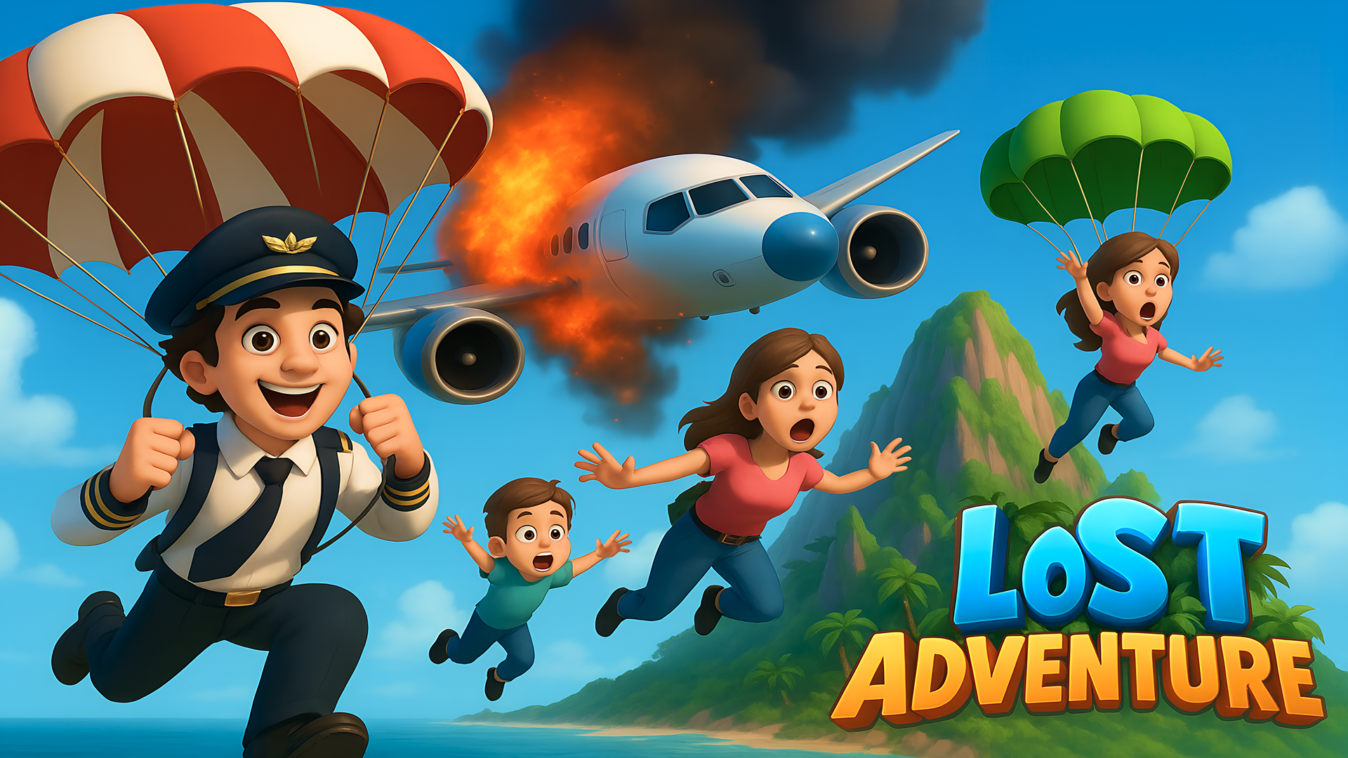 Arte da capa de Lost Adventure
