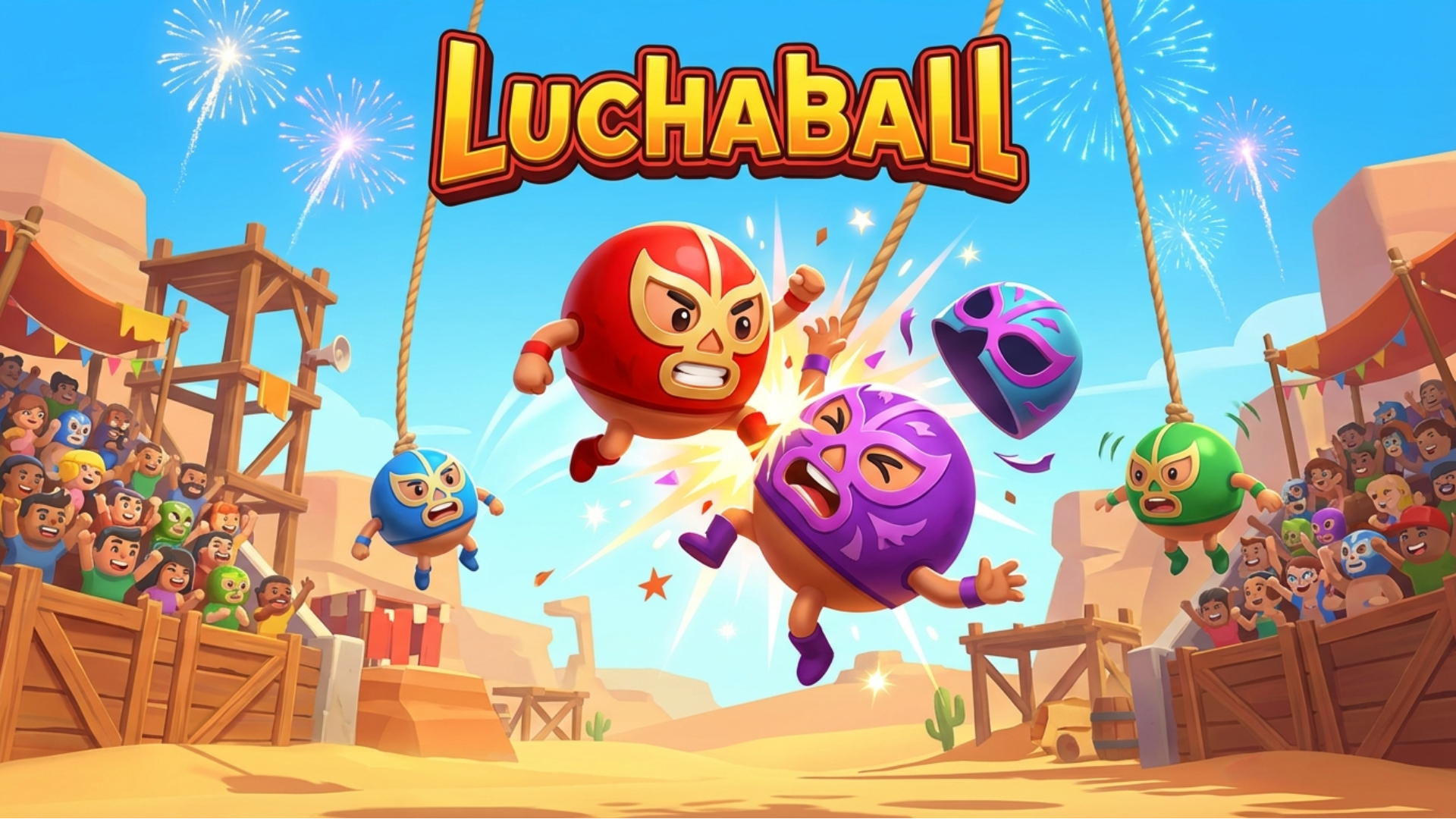 Luchaball game artwork