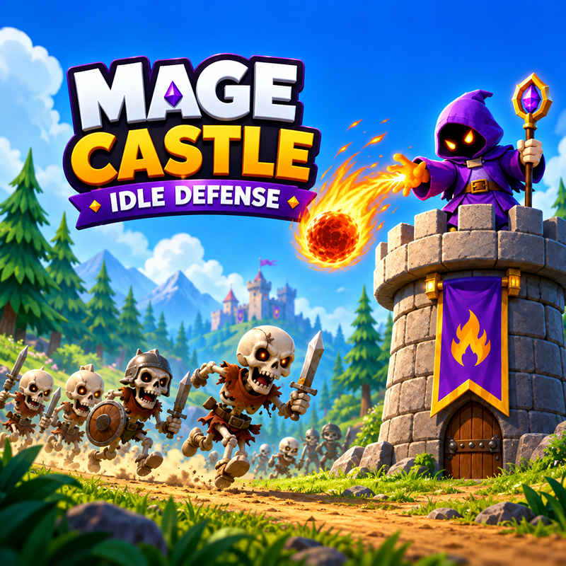 Mage Castle Idle Defense