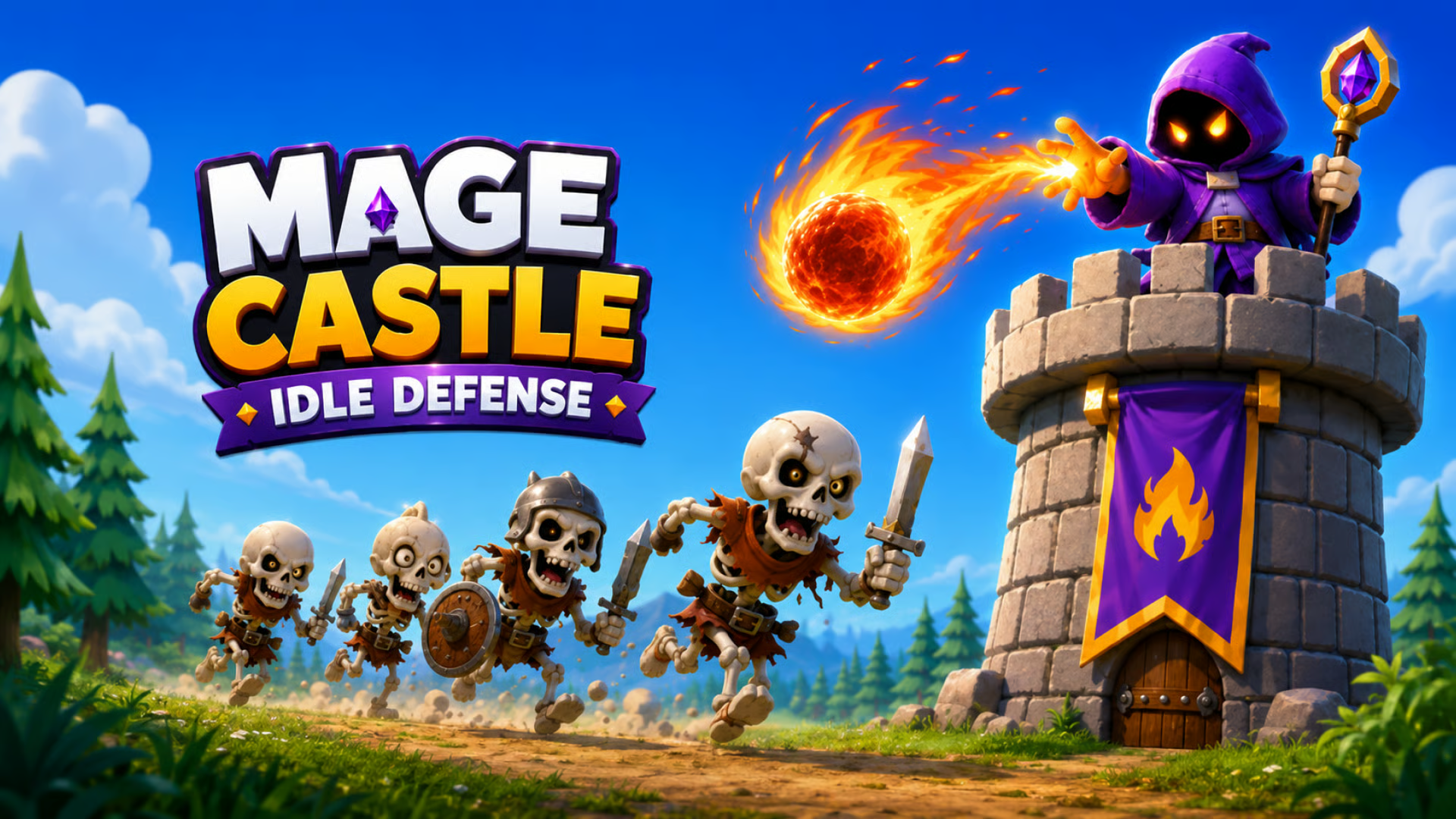 Mage Castle Idle Defense