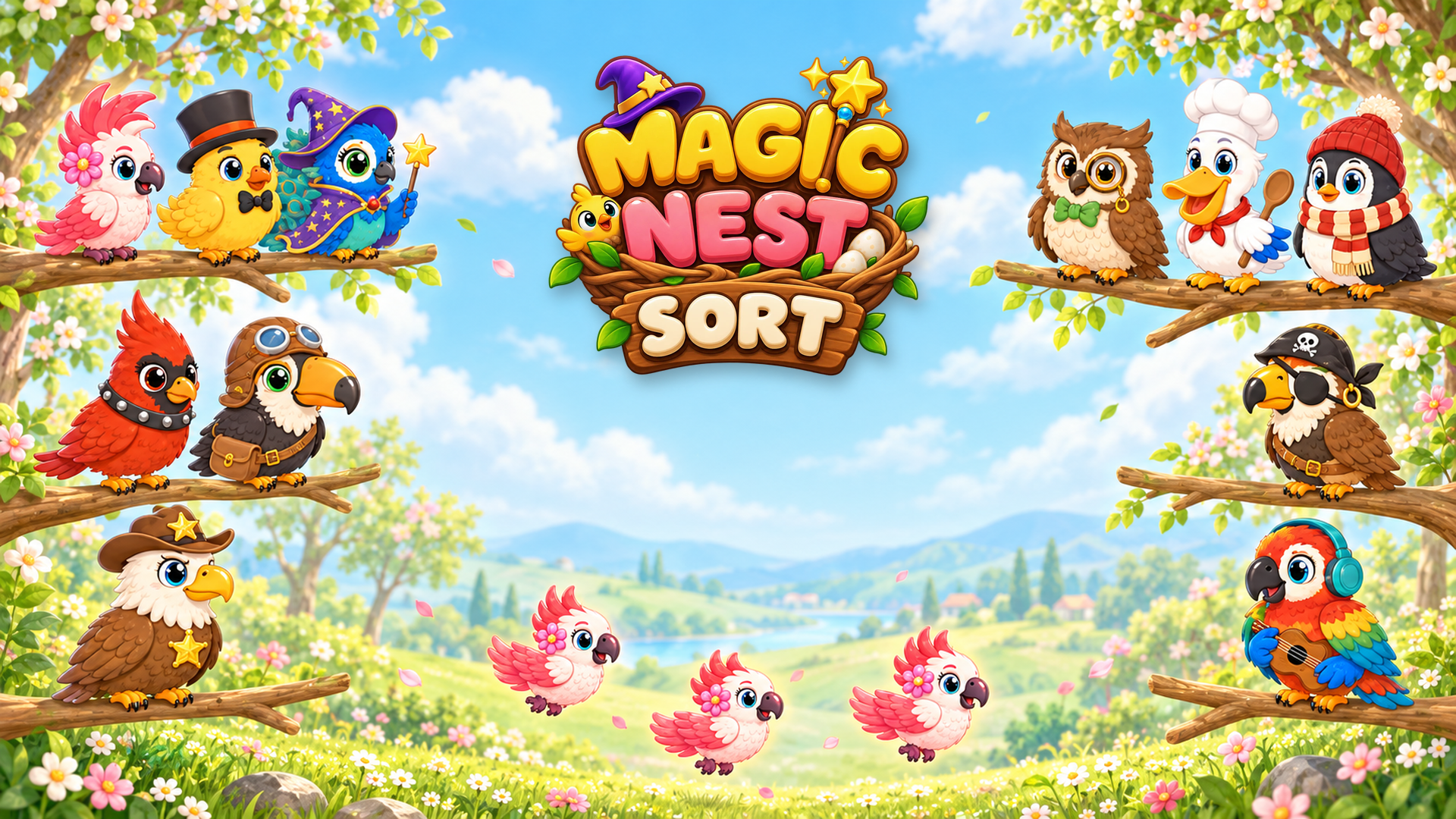 Magic Nest Sort