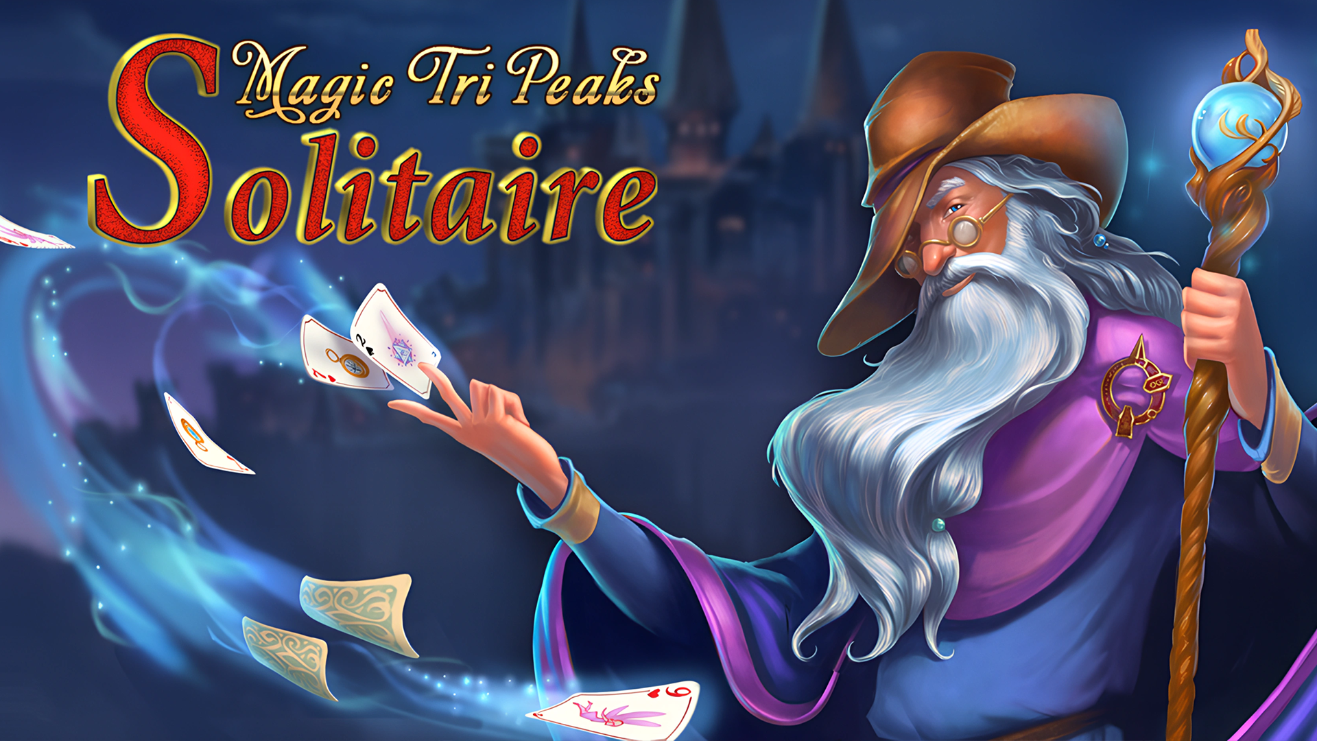 Magic Tri Peaks Solitaire game artwork