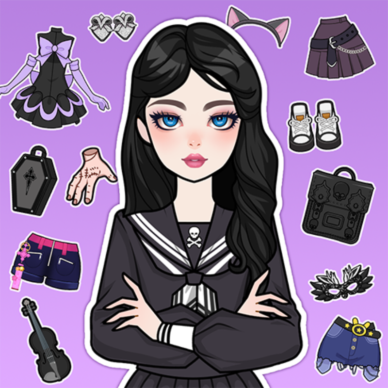 Magical Diary: Paper Dress Up
