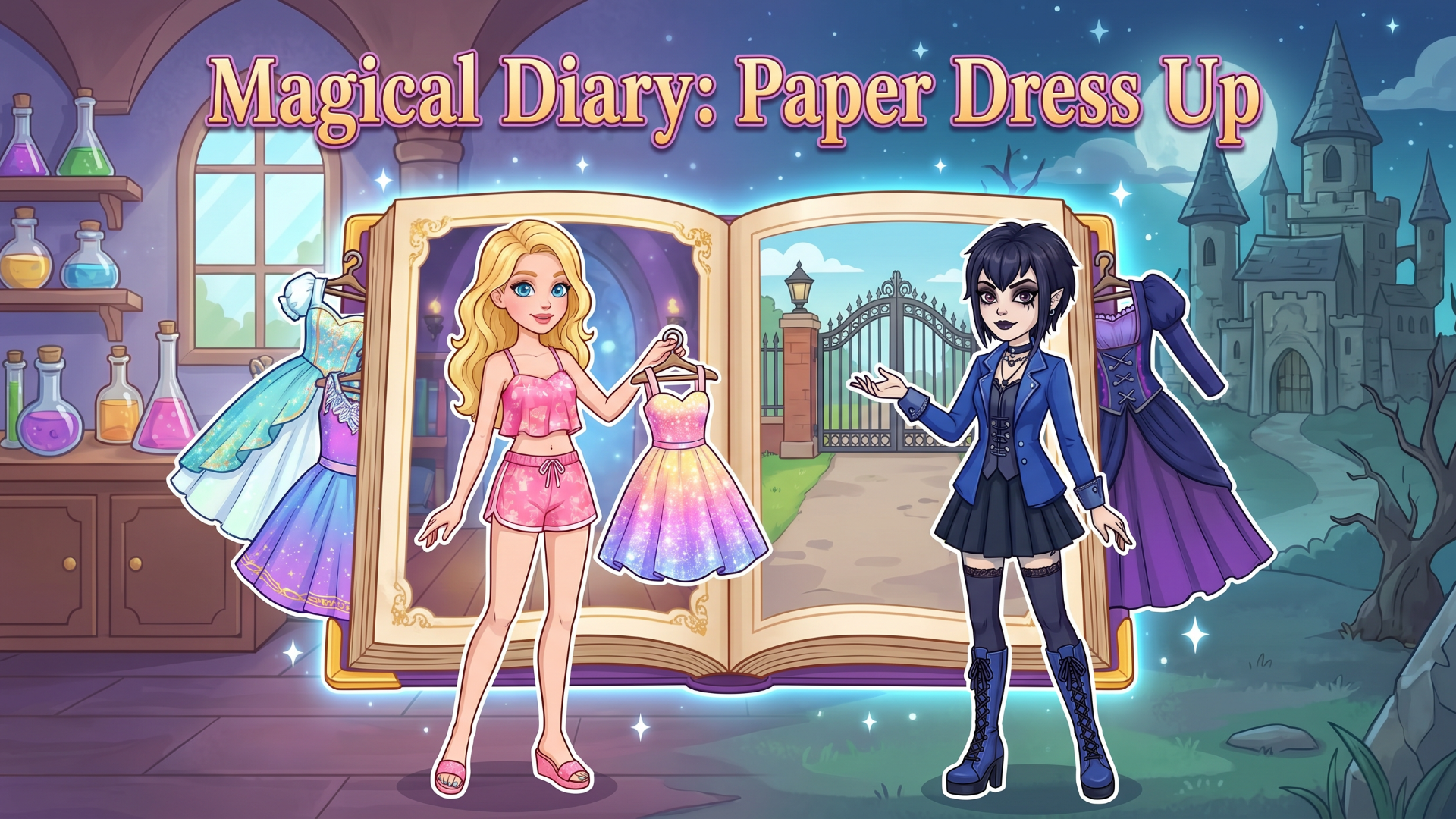 Magical Diary: Paper Dress Up