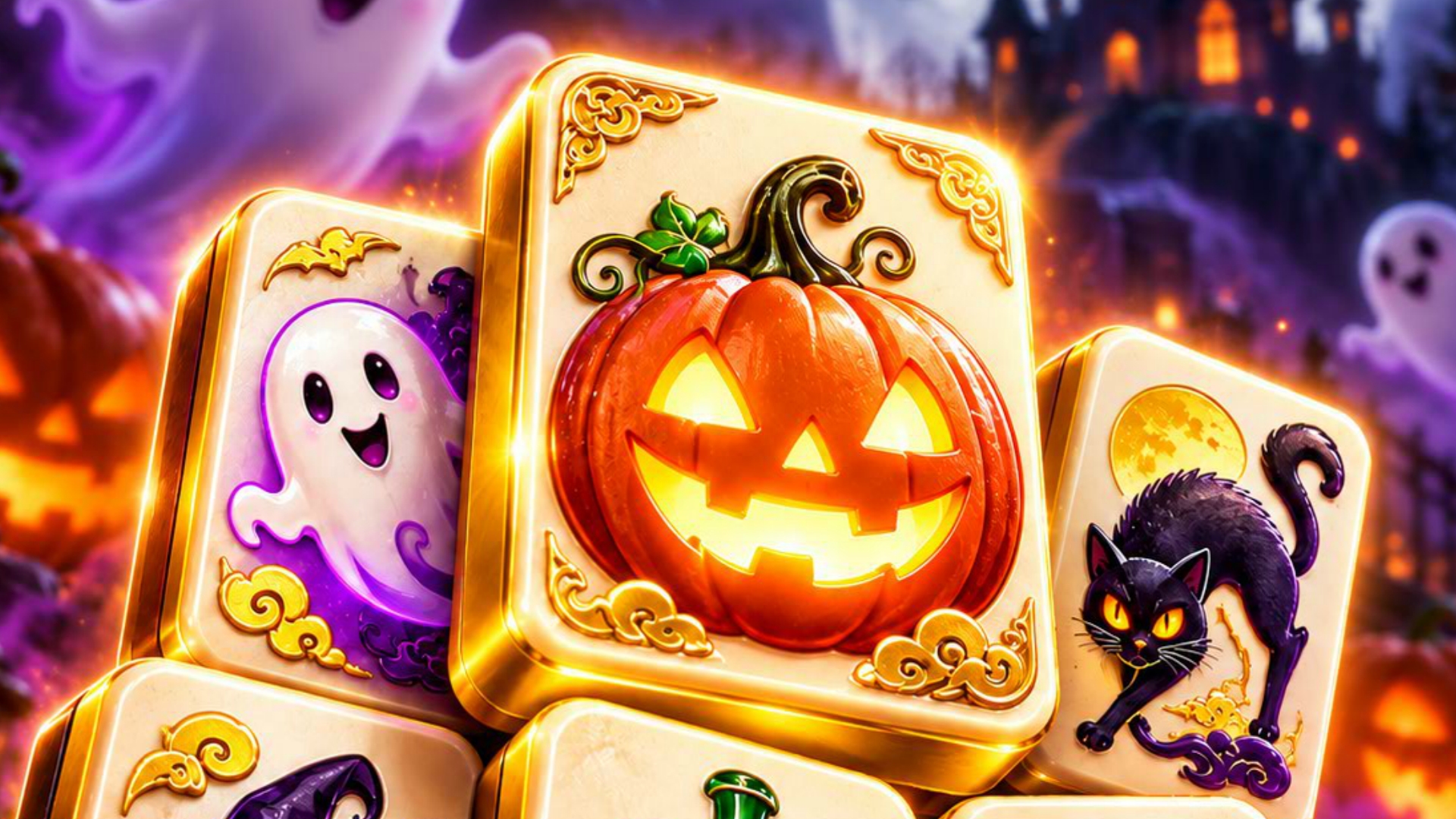 Mahjong Spooky Edition cover art