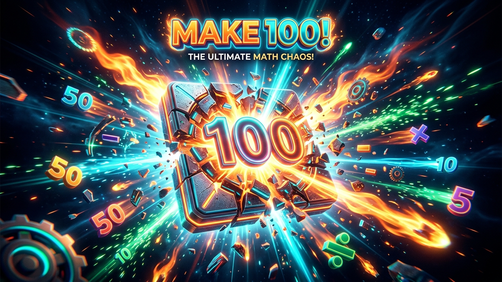 Arte da capa de Make 100!