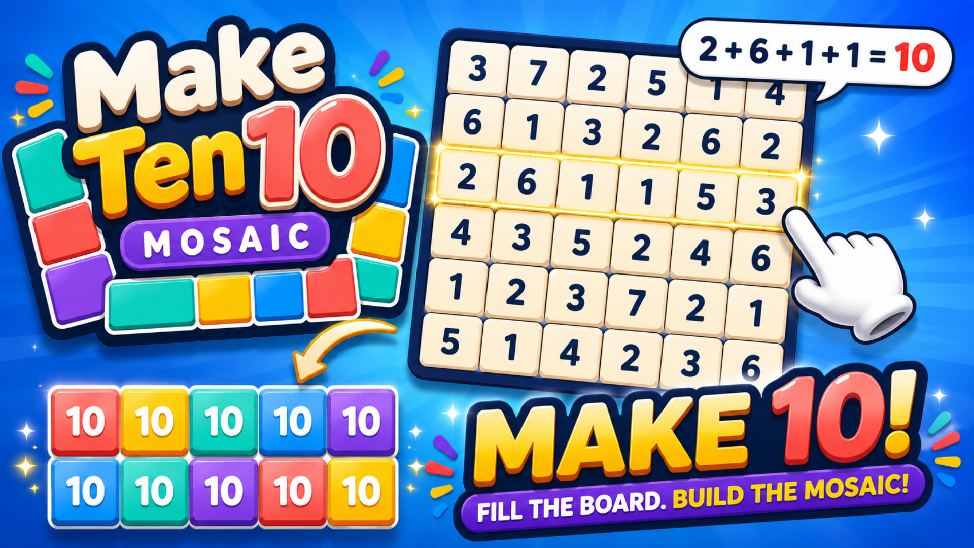 Make Ten Mosaic