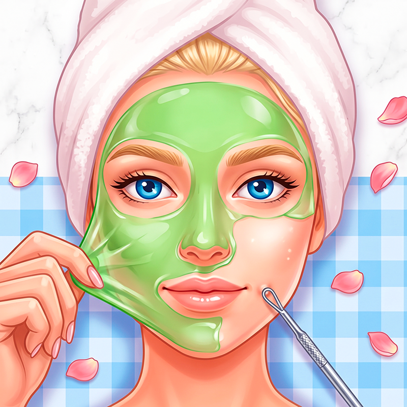 Makeup Mini Games: ASMR Skincare