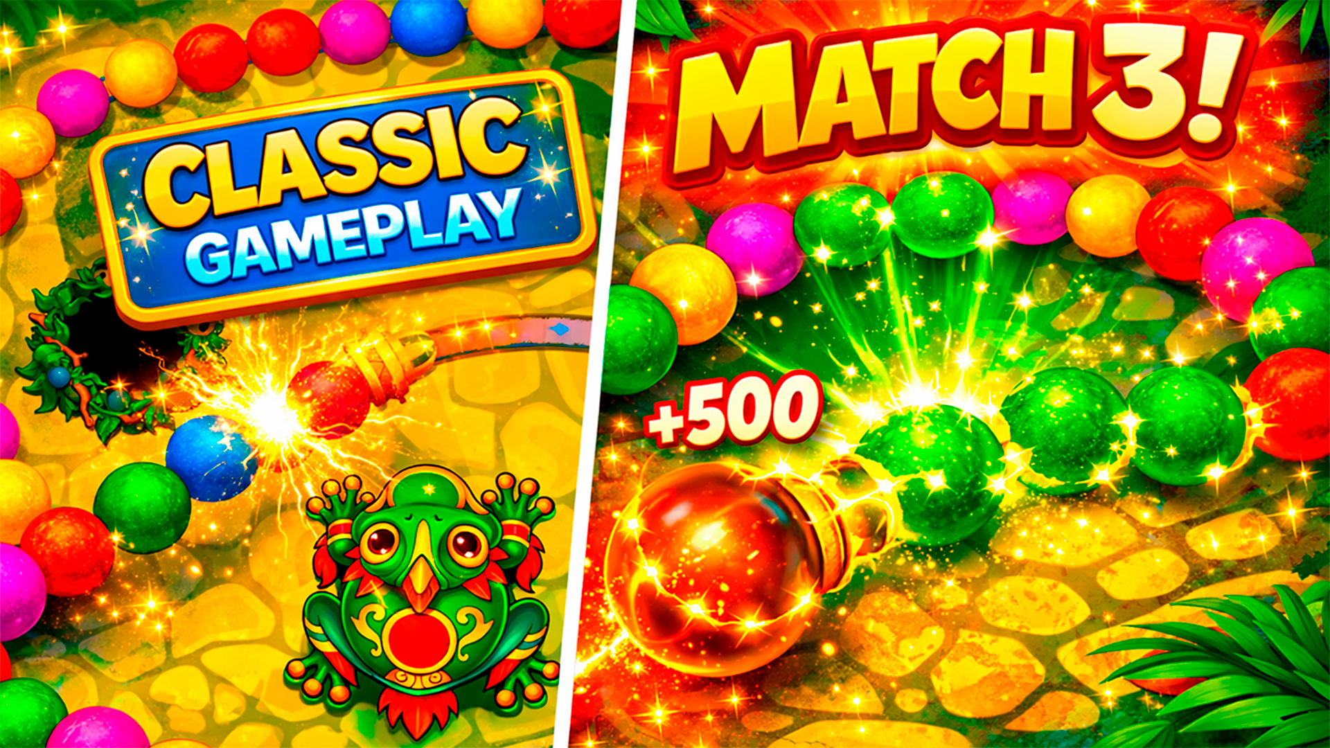 Copertina di Marble Frog: Jungle Ball Blast