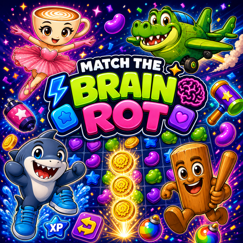 Match The Brainrot - Match-3 puzzle game thumbnail
