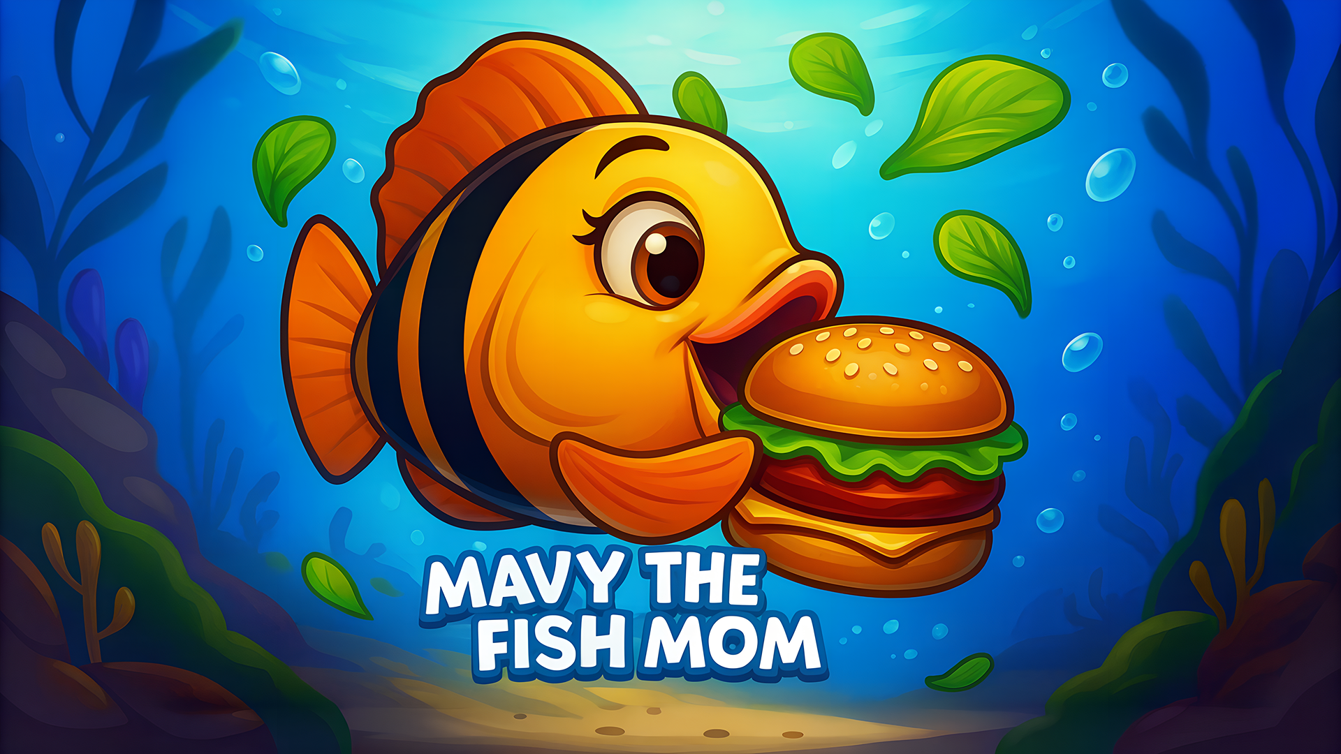 Mavy The Fish Mom game artwork