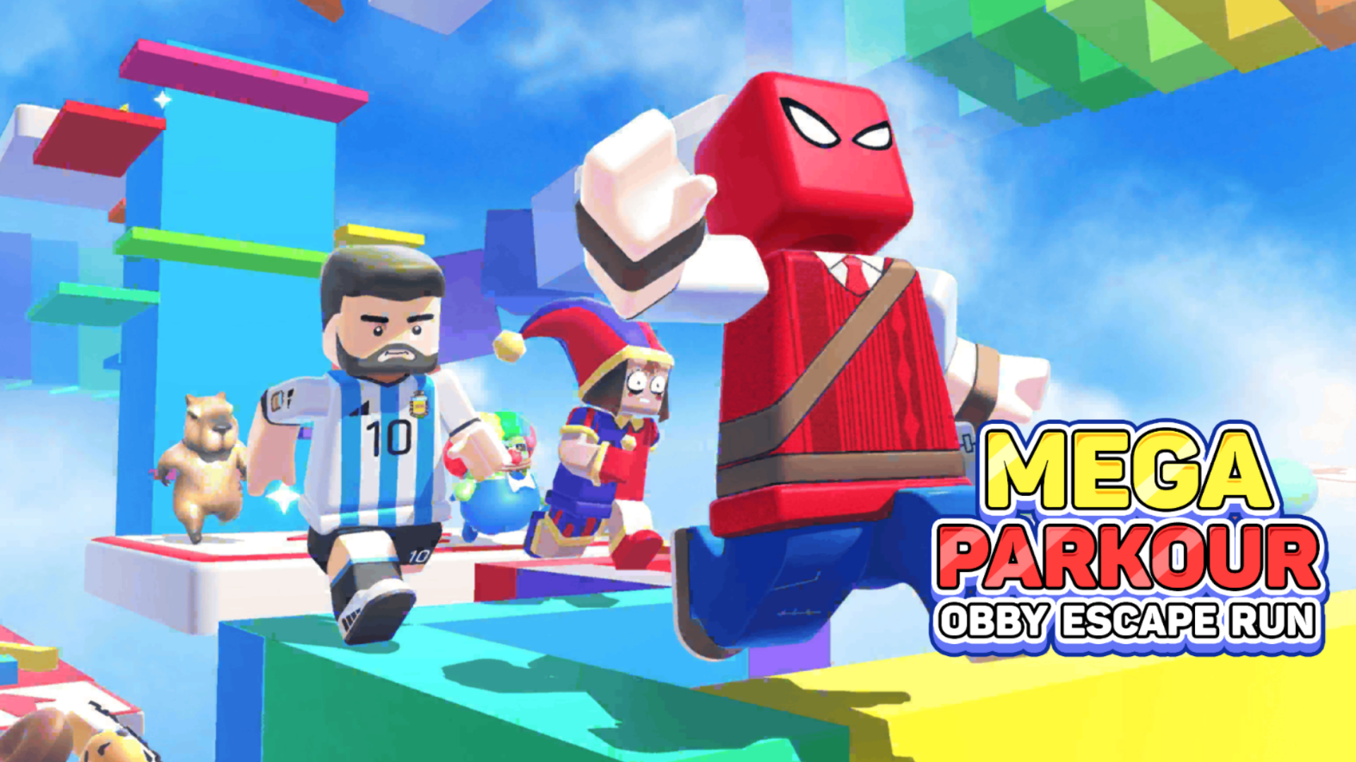 Imagen de portada de Mega Parkour: Obby Escape Run