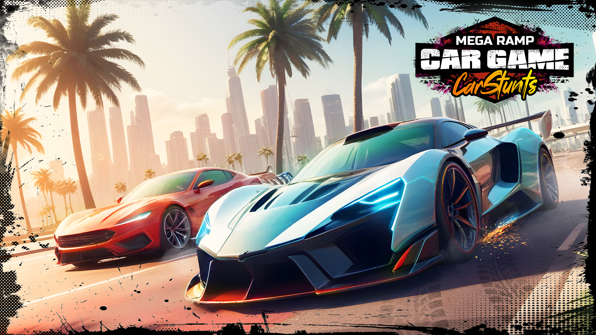 Imagen de portada de Mega Ramp Car Game: Car Stunts