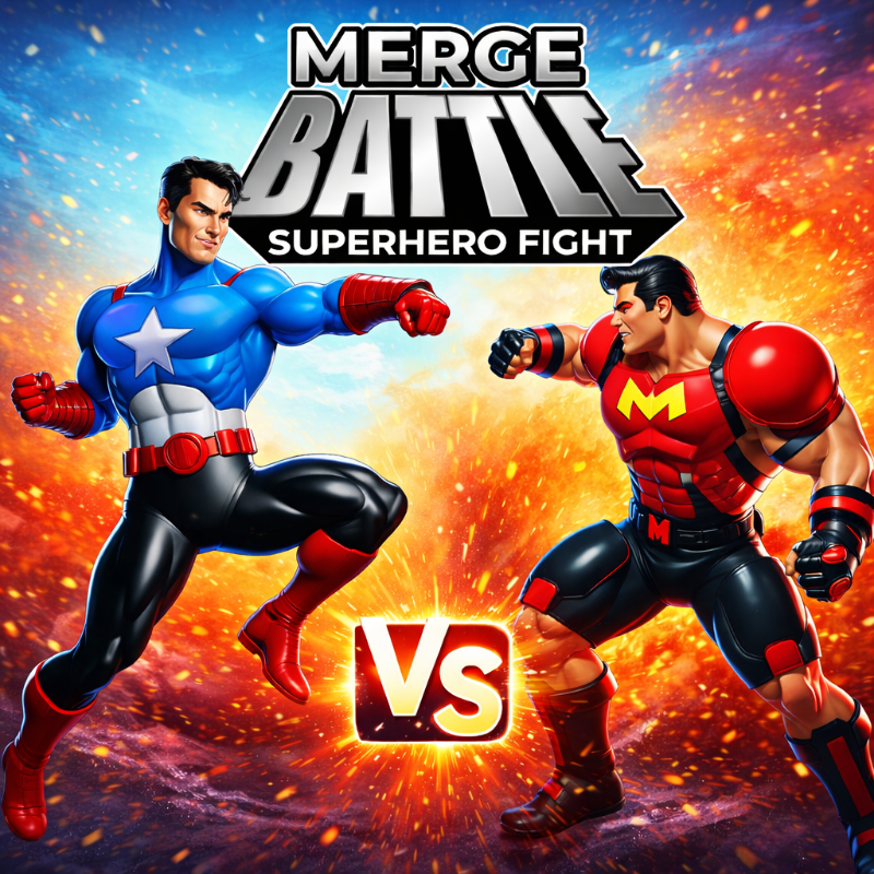 Merge Battle Superhero Fight