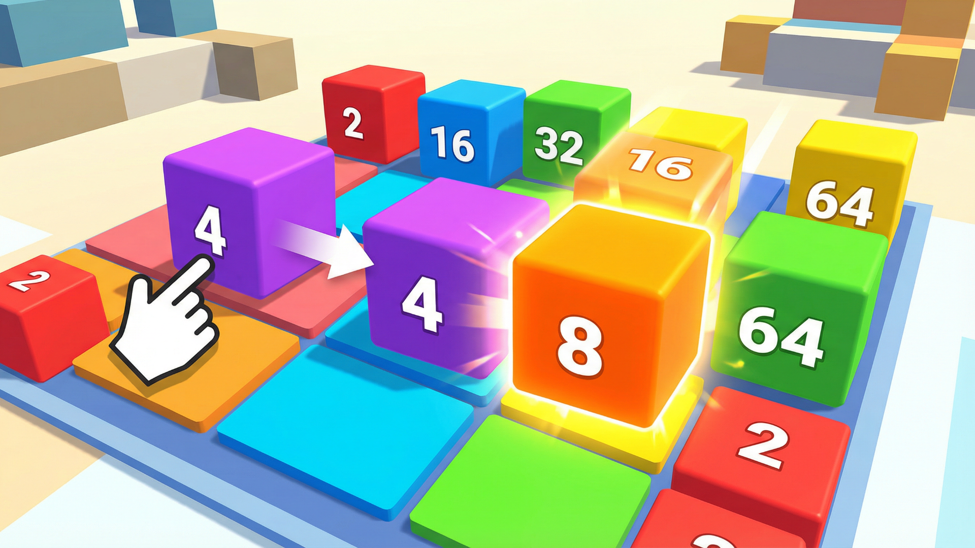 Merge blocks: 2048 Infinite cover art