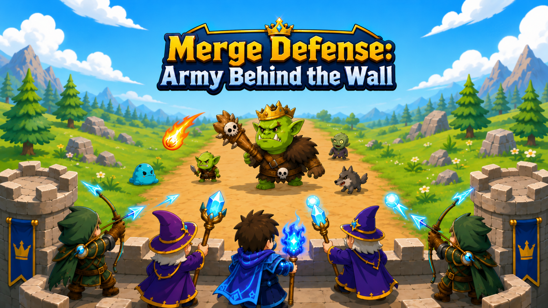 Visuel de Merge Defense: Army Behind the Wall