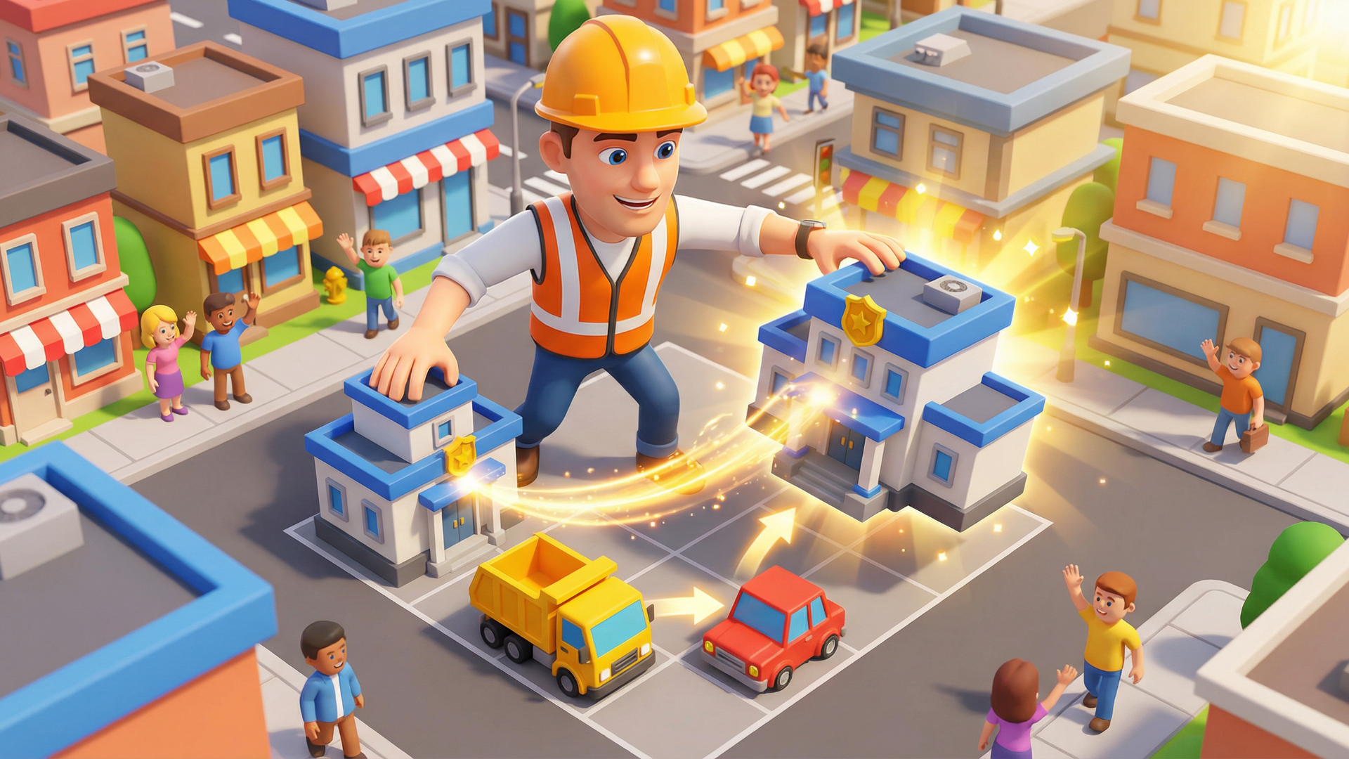 Imagen de portada de Merge Items Build City