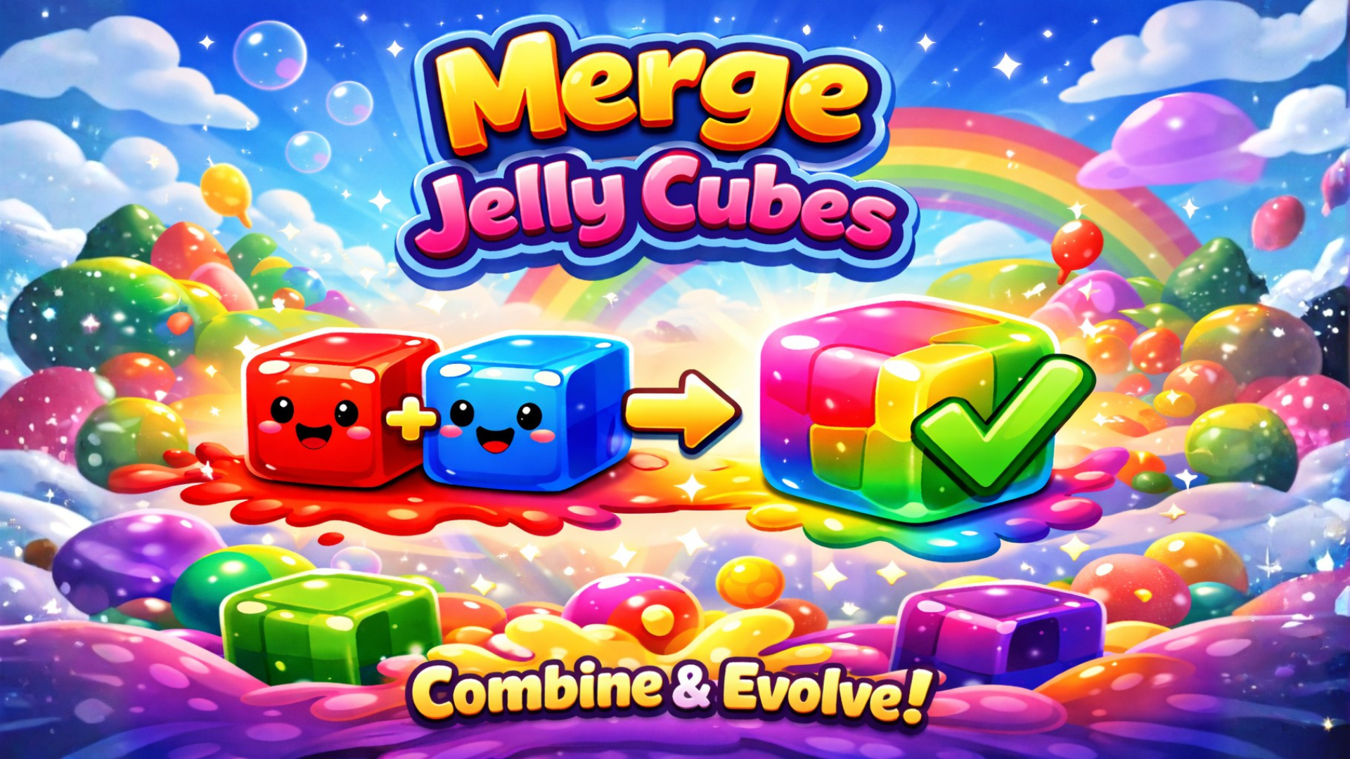 Copertina di Merge Jelly Cubes