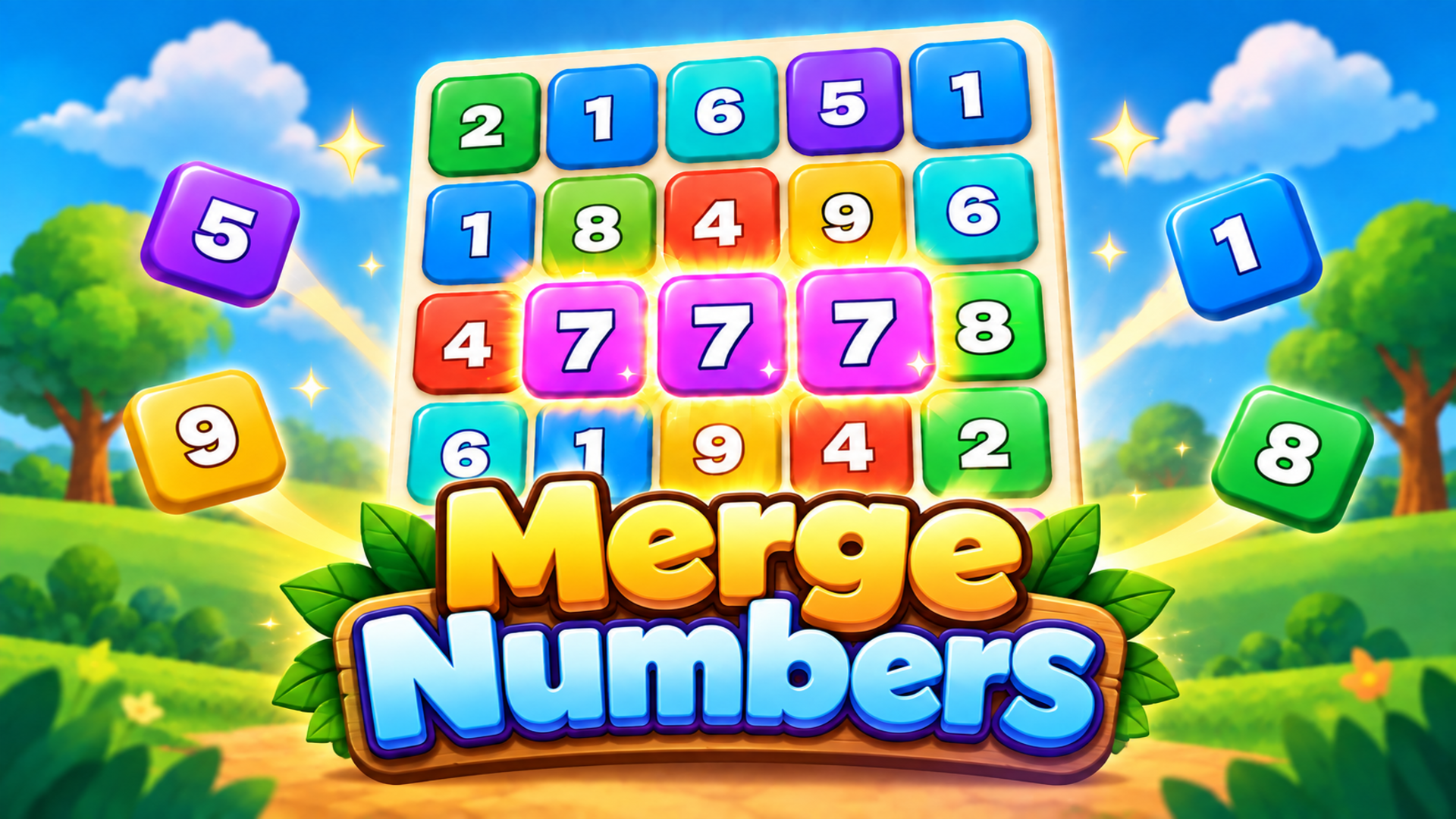 Merge Numbers: Match 3 kapak resmi
