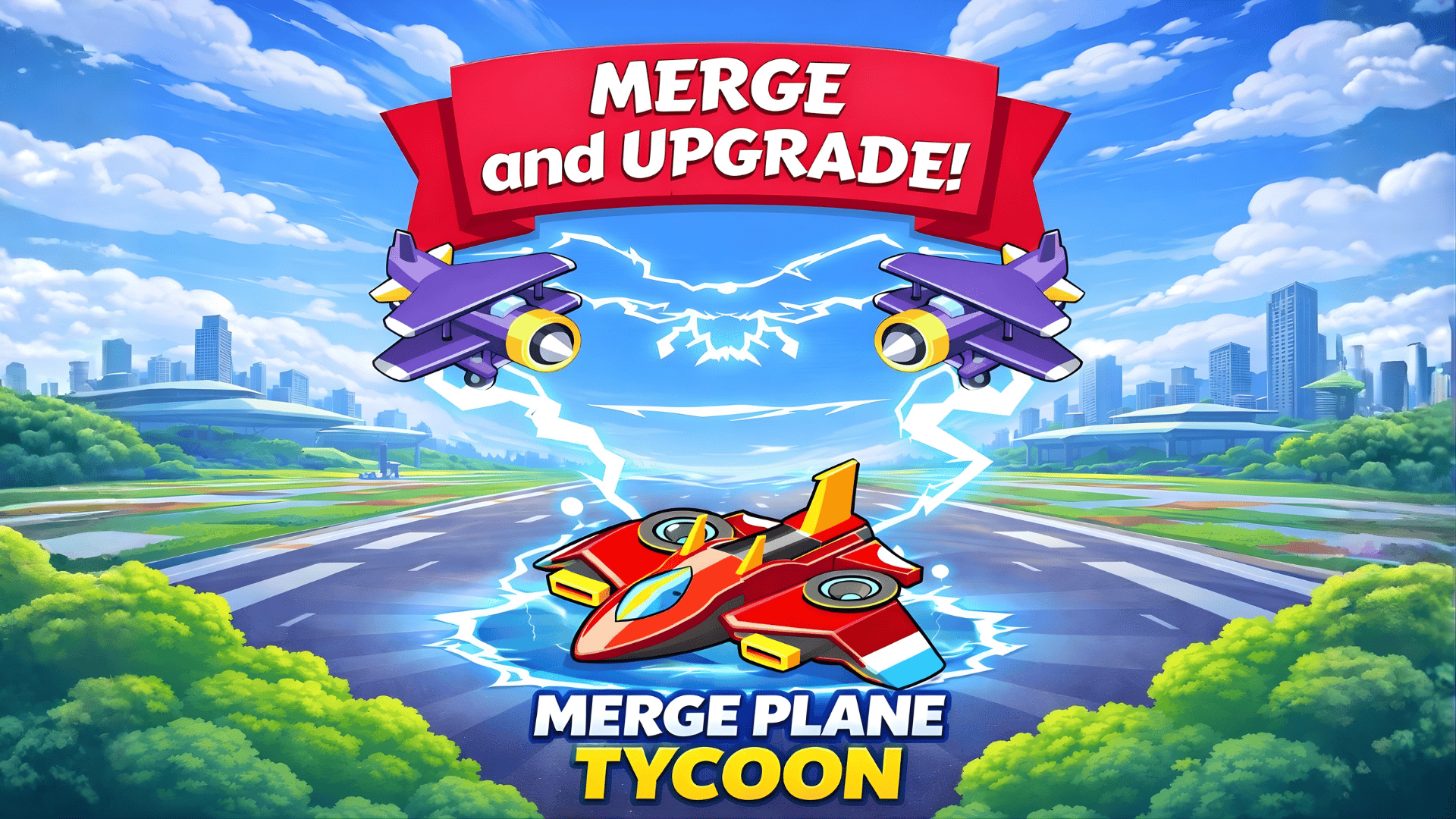 Visuel de Merge Plane Tycoon 