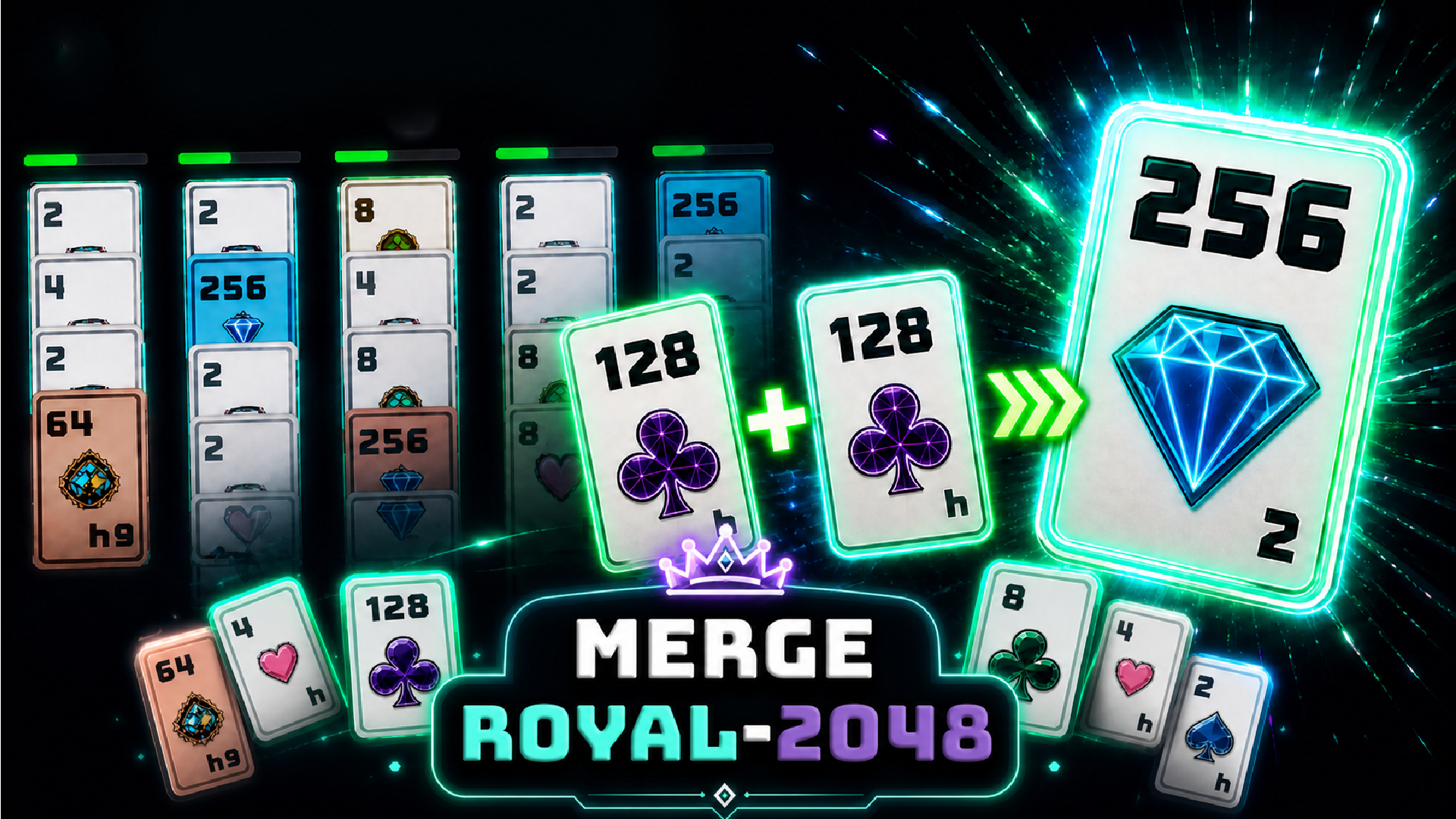 Merge Royal 2048
