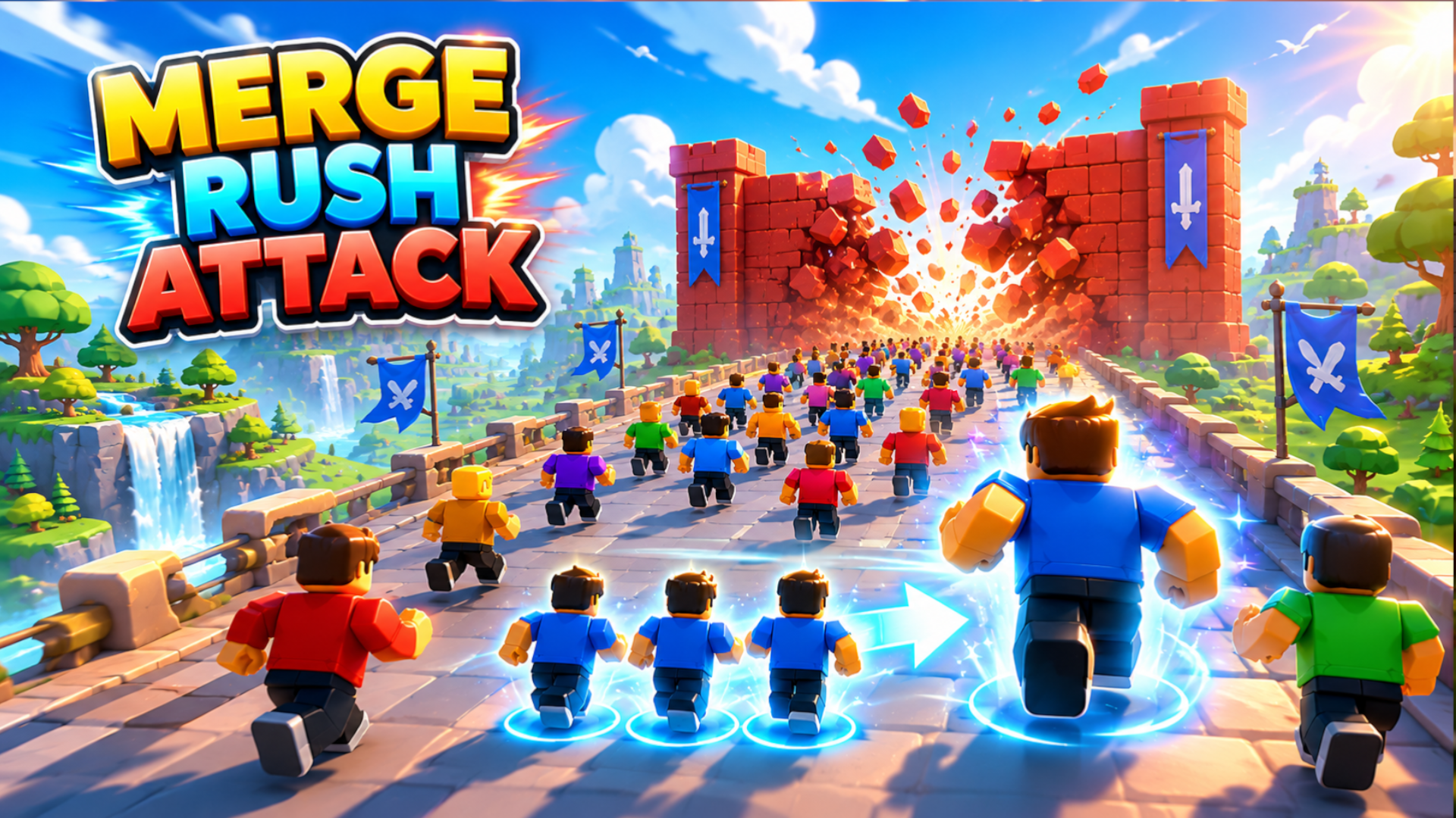 Merge Rush Attack
