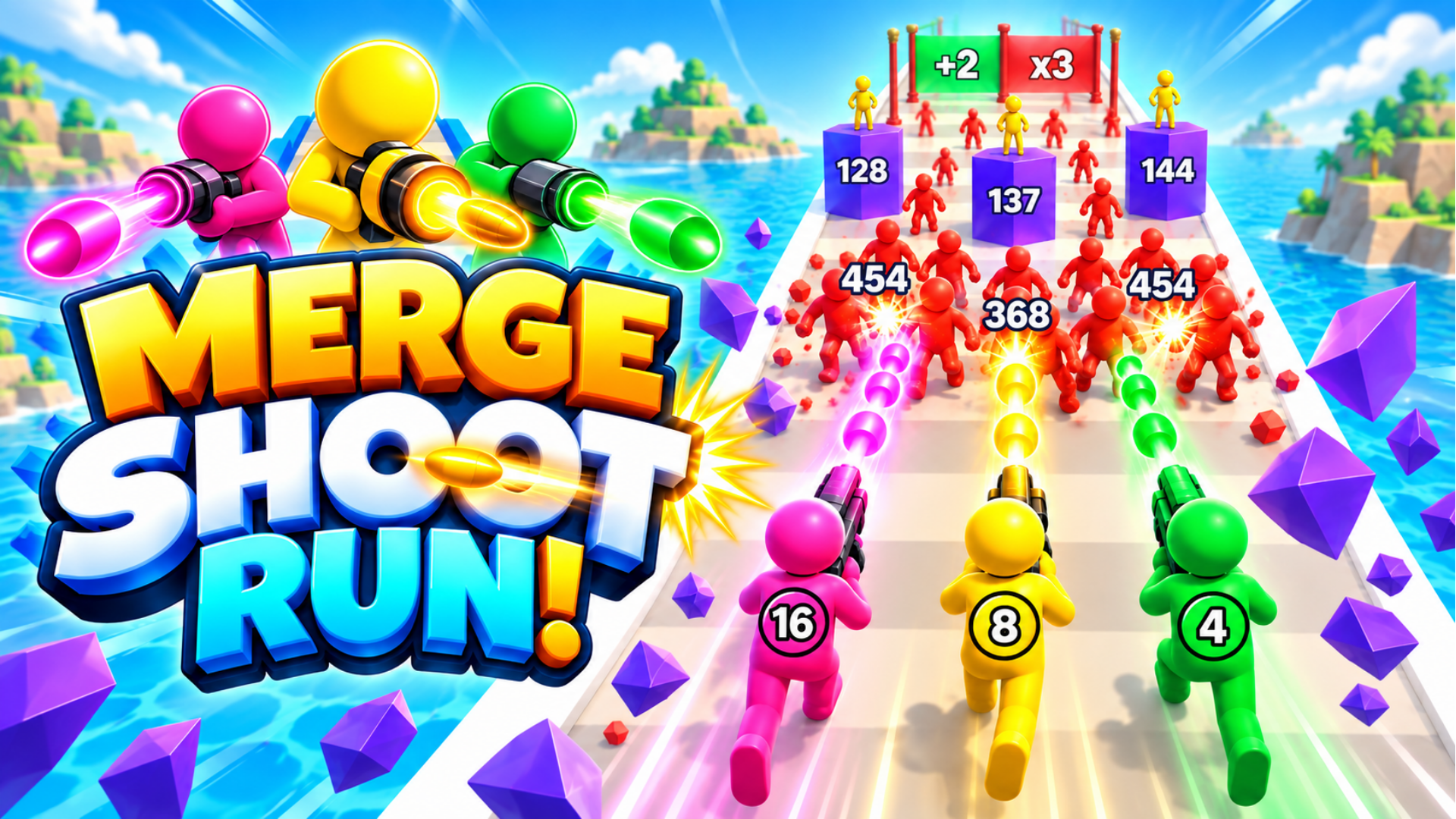 Merge Shoot Run!