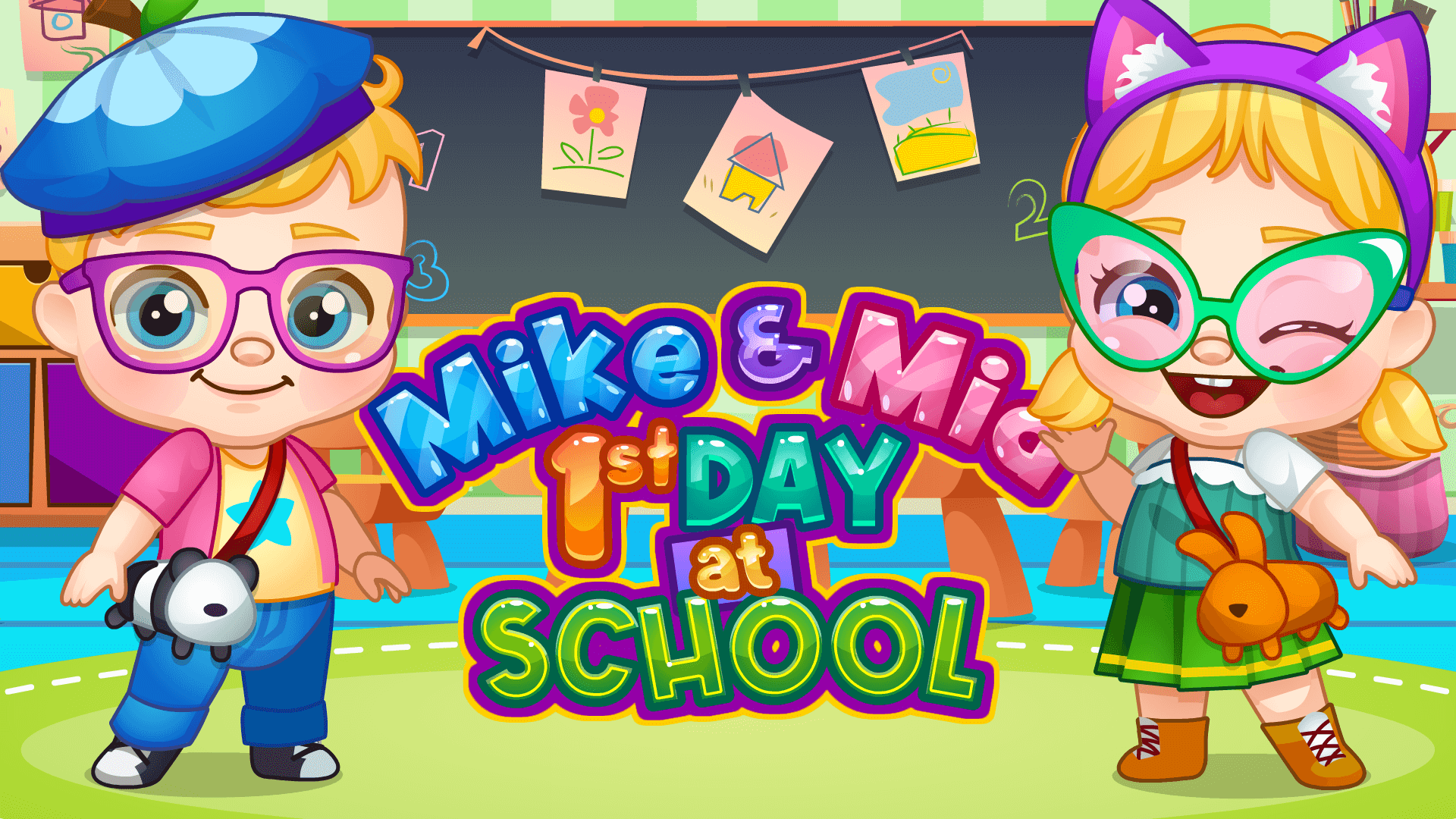 Mike and Mia 1st Day School cover art