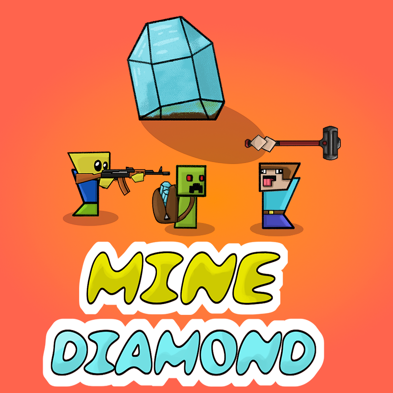 Mine diamond