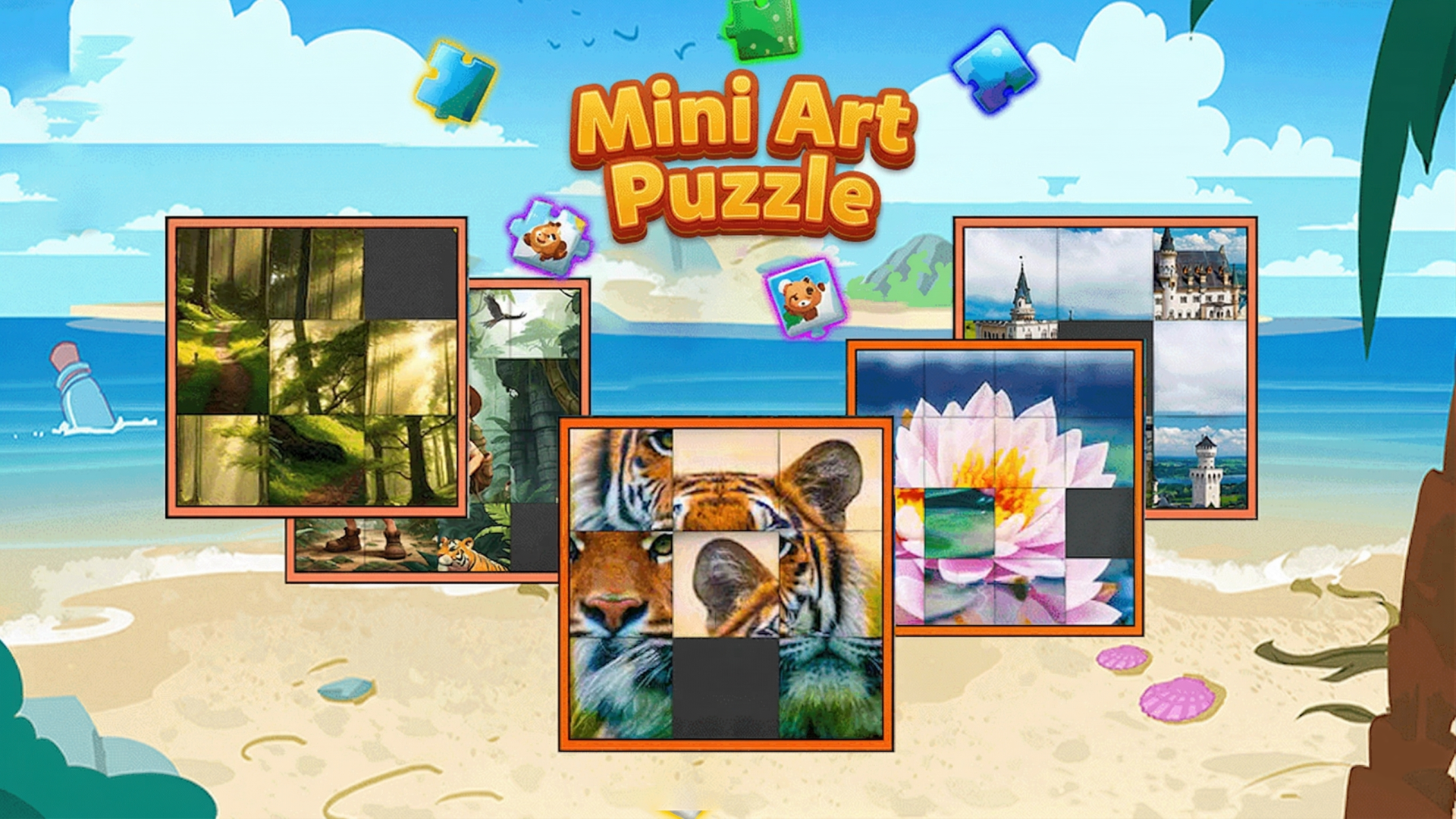 Arte da capa de Mini Art Puzzle Game