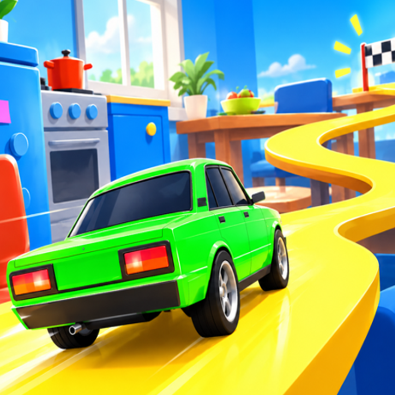 Mini Car: Room Parkour game thumbnail