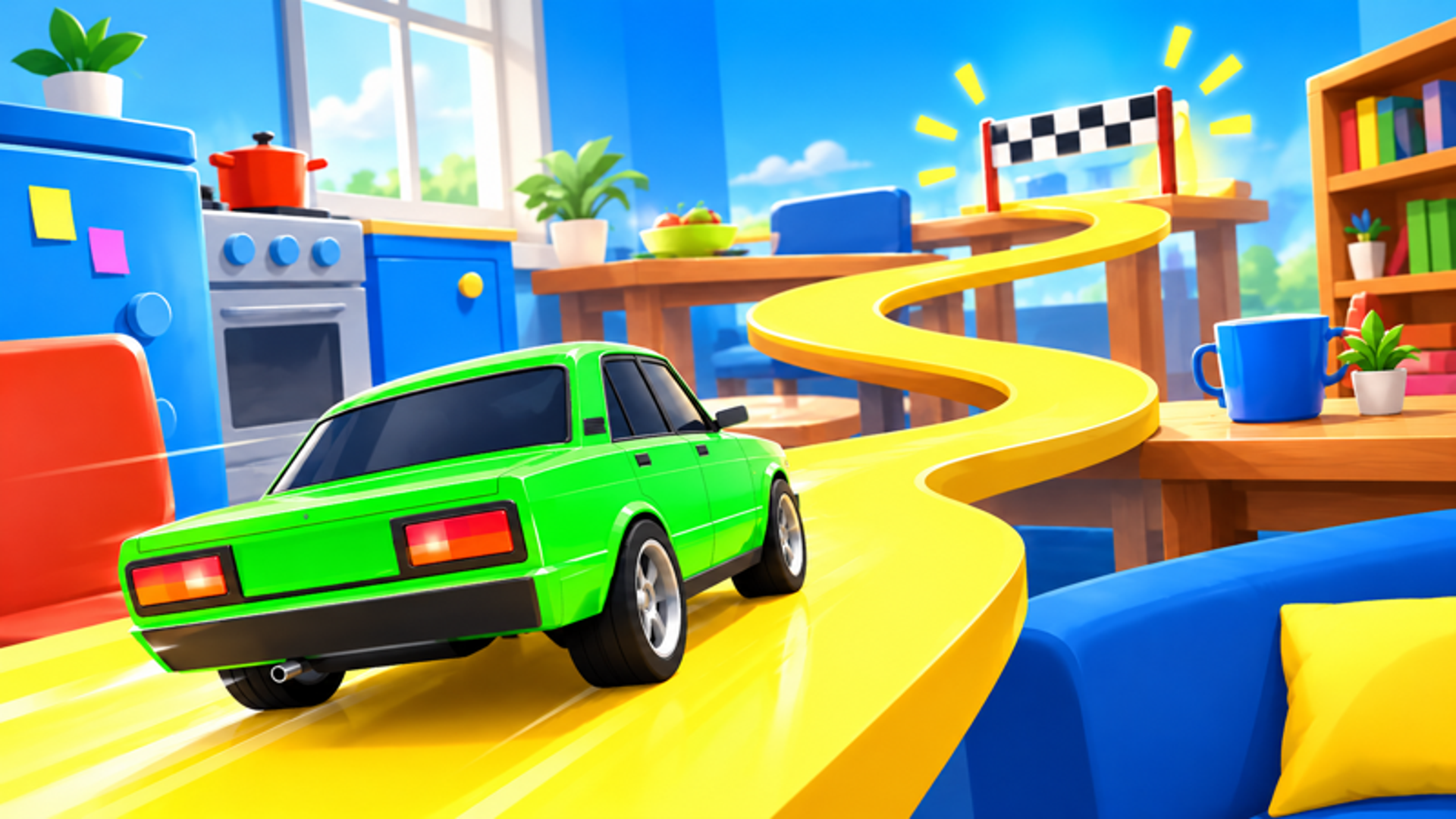 Mini Car: Room Parkour