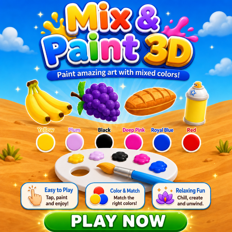Mix & Paint 3D - Color puzzle game thumbnail