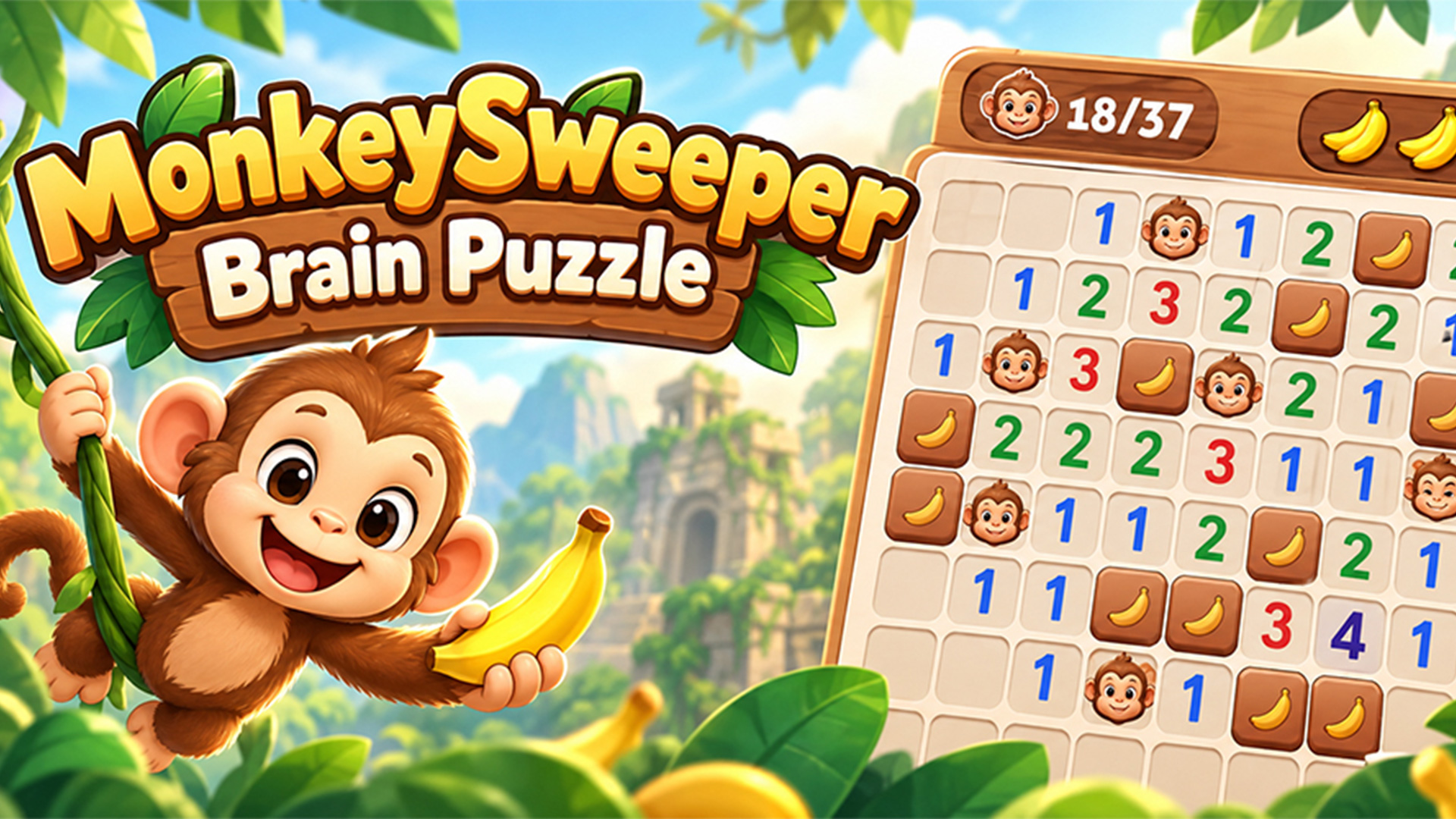 MonkeySweeper: Mines puzzles game thumbnail