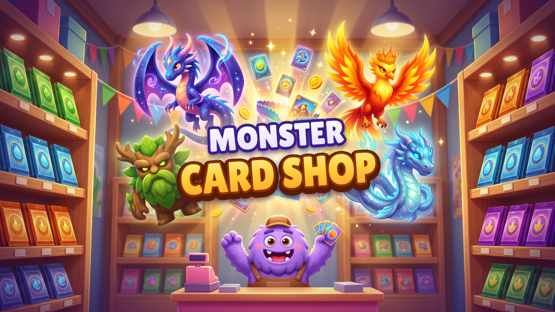 Monster Card Shop cover art