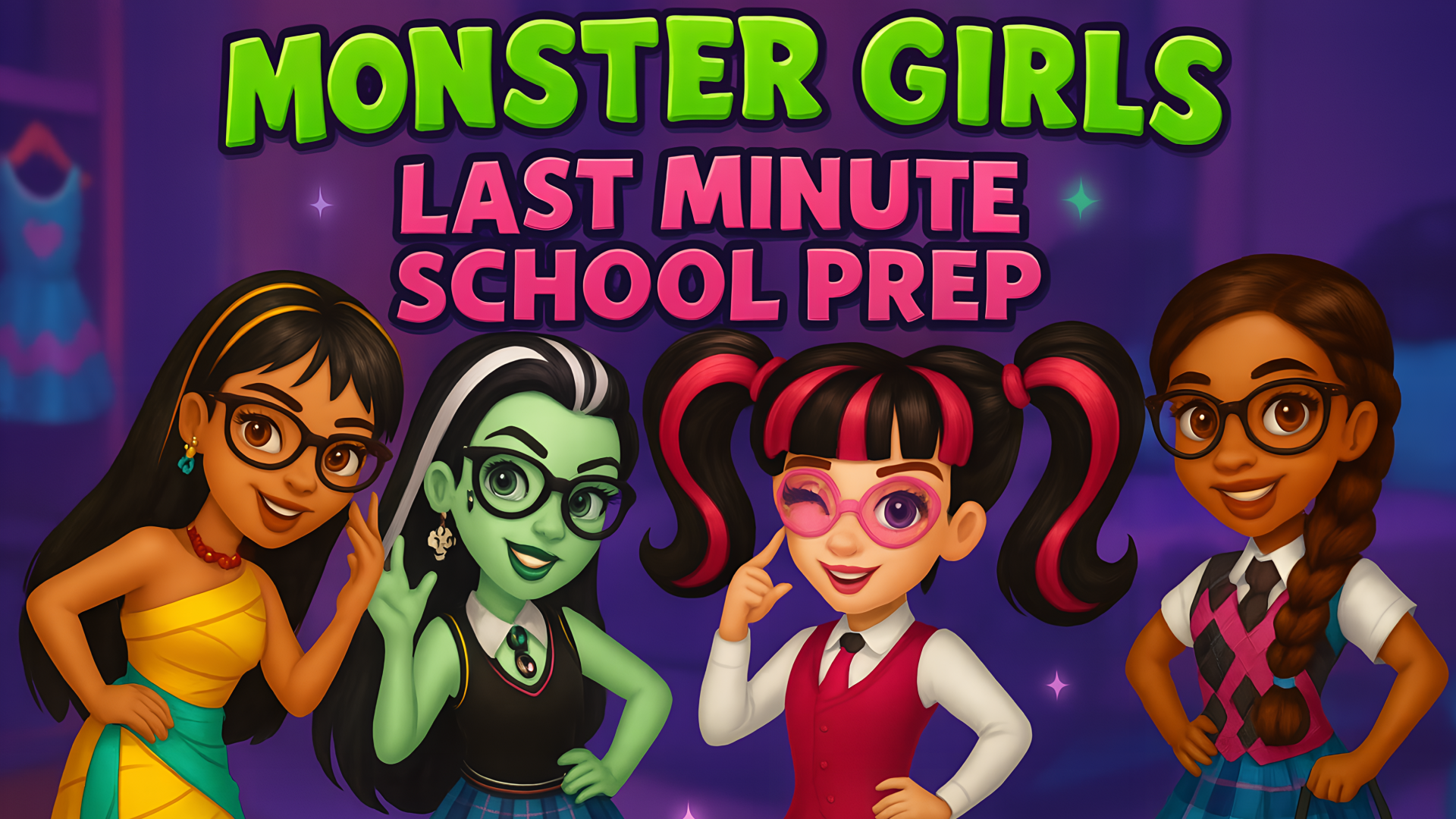 Monster Girls Last Minute School Prep Coverbild