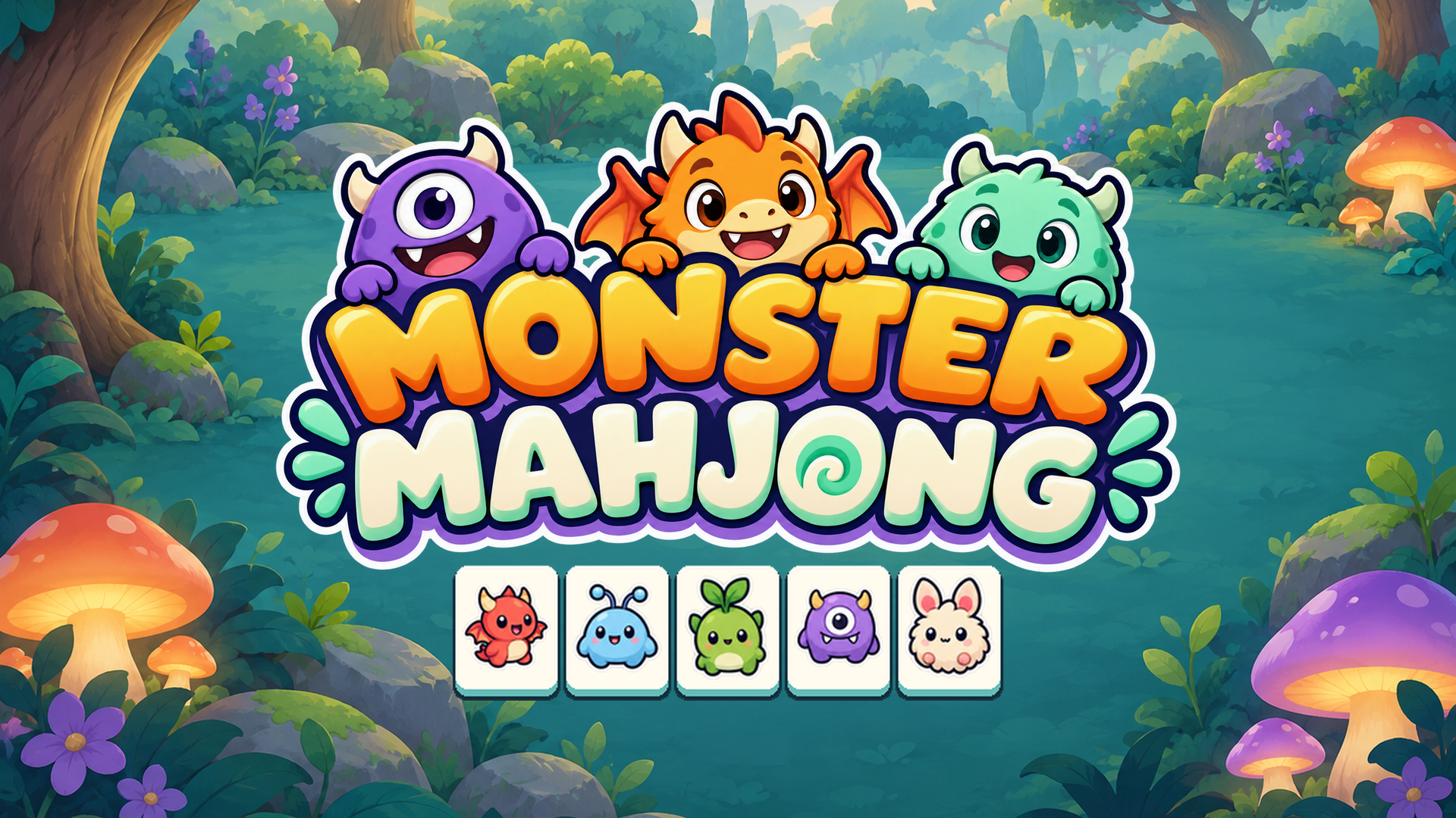 Monster Mahjong cover art