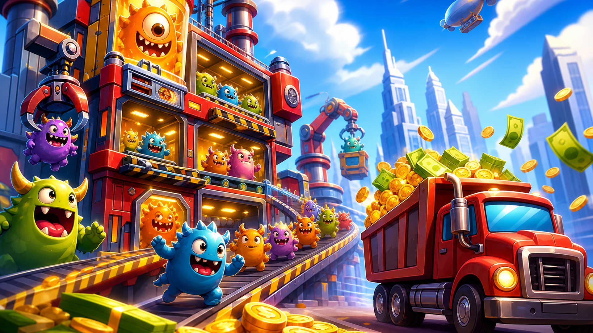Visuel de Monster Mogul: Underground Factory Tycoon