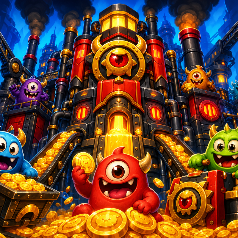 Monster Mogul: Underground Factory Tycoon