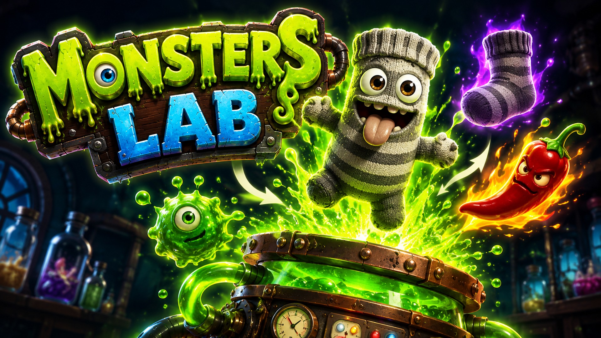 Monsters Lab: Cooking cover art