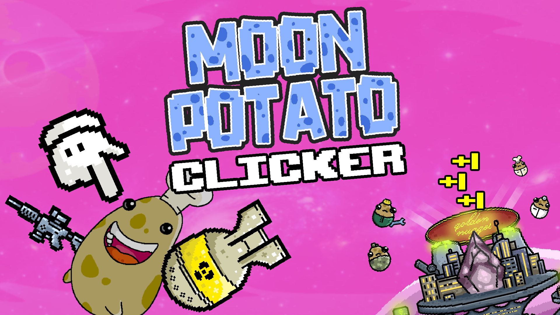 Moon Potato Clicker game artwork