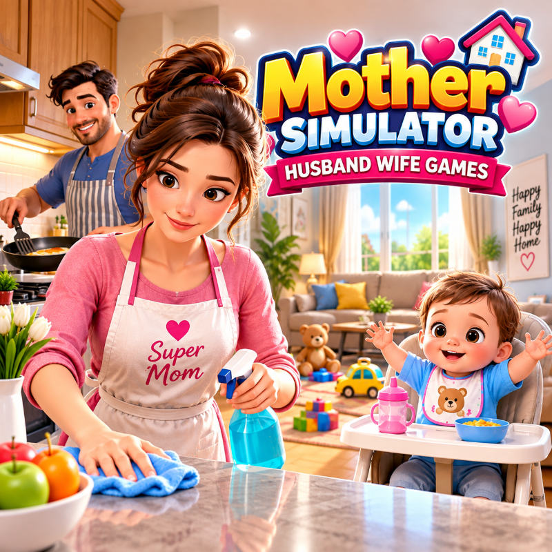Mother Simulator Husband Wife Games